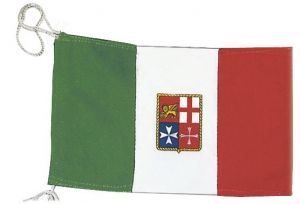 Bandiera ITALIA con stemma cm150x225