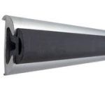 Profilo in alluminio con inserto PVC mm 38